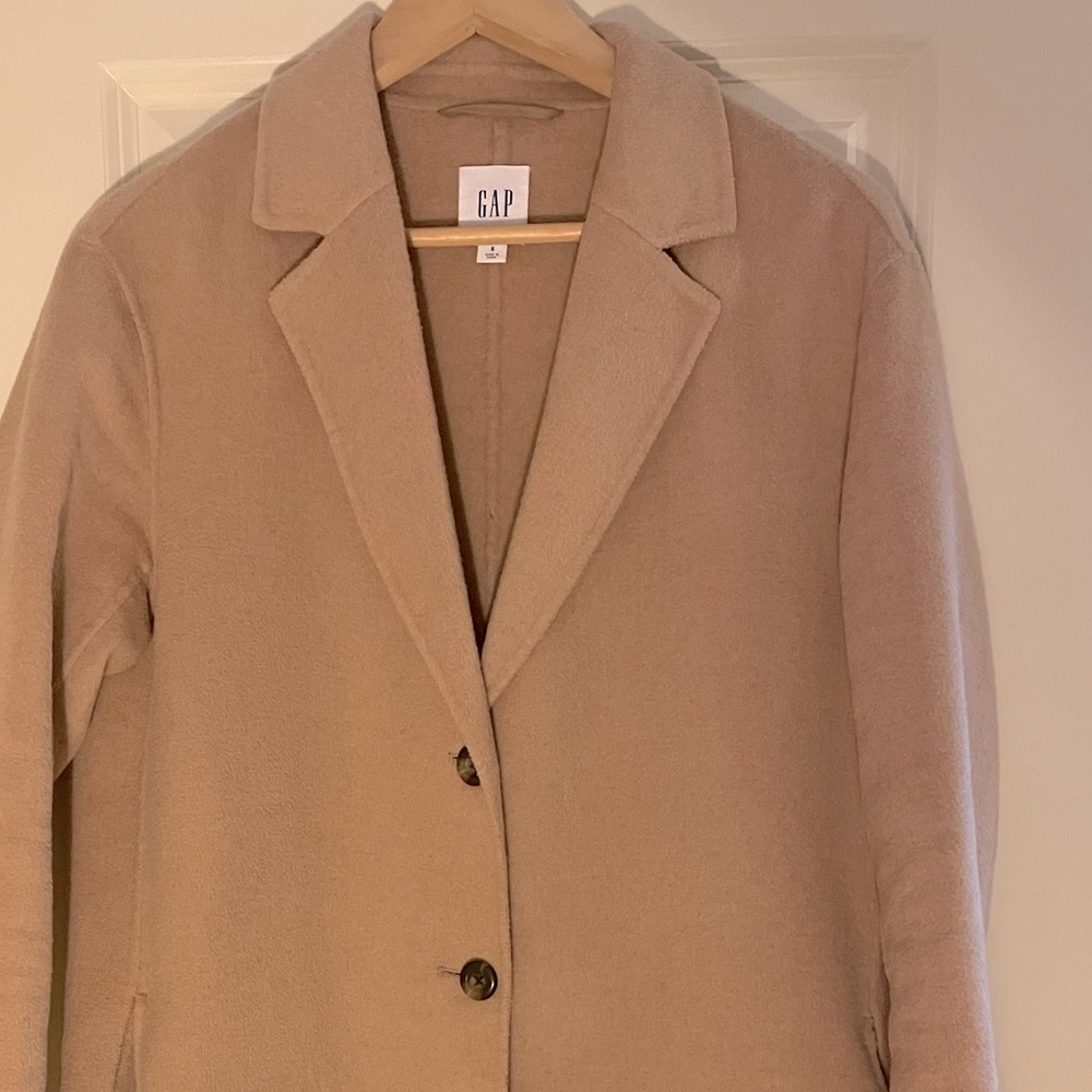 Gap wool blend coat